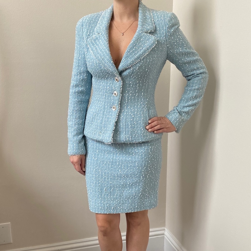 Authentic Chanel Skirt Suit!